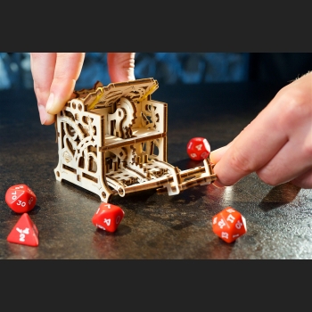 Pojemnik na kostki do gier - UGEARS